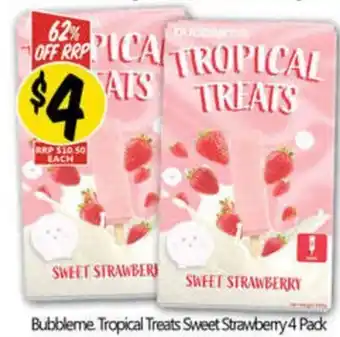 NQR Tropical treats sweet strawberry offer