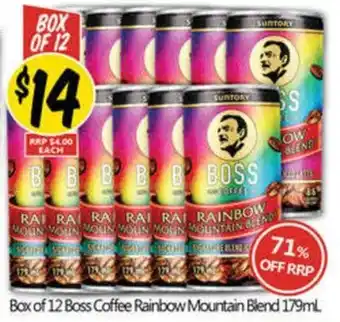 NQR Coffee rainbow mountain blend offer