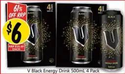 NQR V Black Energy Drink offer