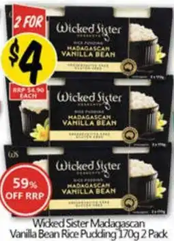 NQR Madagascan vanilla bean rice pudding offer