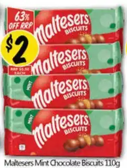 NQR Maltesers Mint Chocolate Biscuits offer