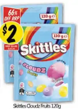 NQR Skittles Cloudz Fruits offer