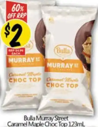 NQR Murray street caramel maple choc top offer