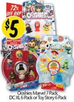 NQR Ooshies marvel 7 pack dcxl offer