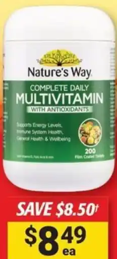 Cincotta Chemist Complete daily multivitamin offer