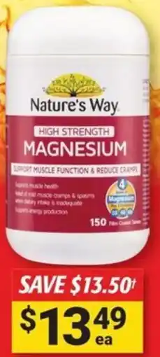 Cincotta Chemist High strength magnesium offer