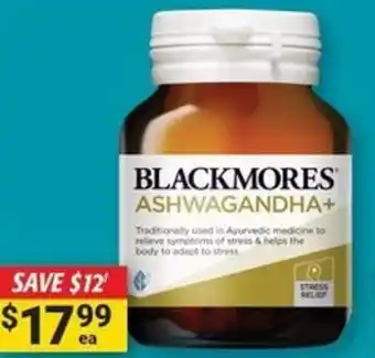 Cincotta Chemist Ashwagandha+ offer