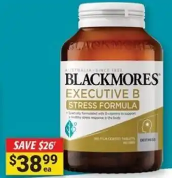 Cincotta Chemist Executive b stress formula offer