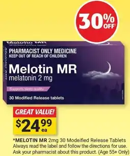 Cincotta Chemist Melotin mr offer