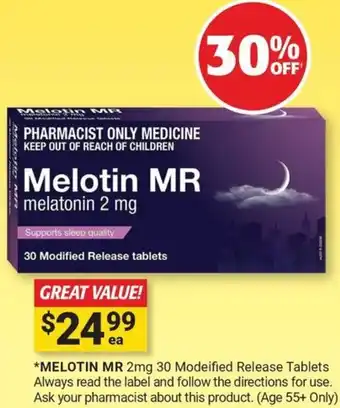 Cincotta Chemist Melotin mr offer