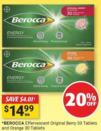 Cincotta Chemist Berocca offer