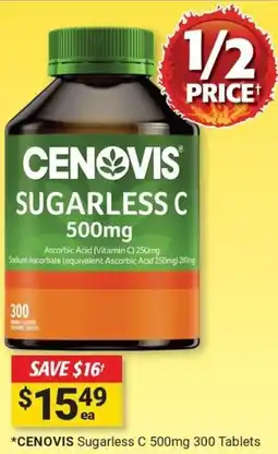 Cincotta Chemist Sugarless c 500mg offer