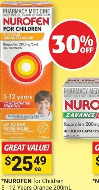 Cincotta Chemist Nurofen offer