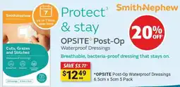 Cincotta Chemist OPSITE Post-Op offer