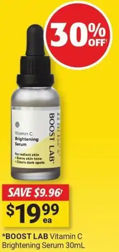 Cincotta Chemist Vitamin c brightening serum offer