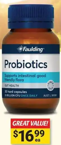 Cincotta Chemist Probiotics offer