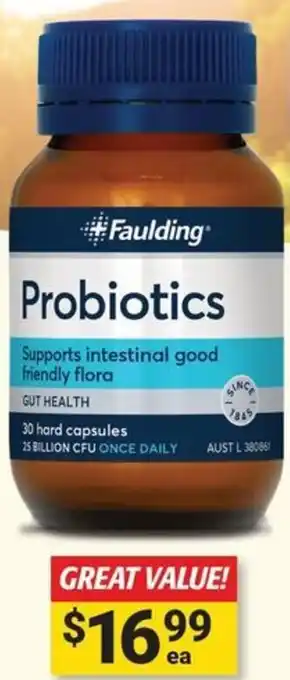 Cincotta Chemist Probiotics offer