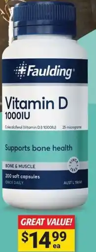 Cincotta Chemist Vitamin d offer