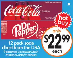 Cheap as Chips Soda direct from the usa 9 offer