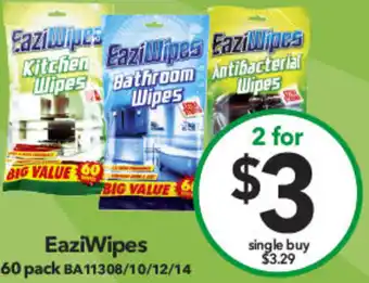 Cheap as Chips Eaziwipes offer