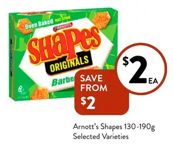 Foodworks Shapes offer