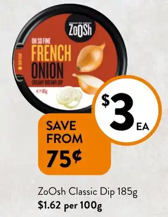 Foodworks Classic dip offer