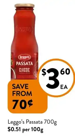 Foodworks Passata classic offer