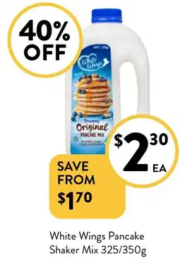 Foodworks Pancake shaker mix offer