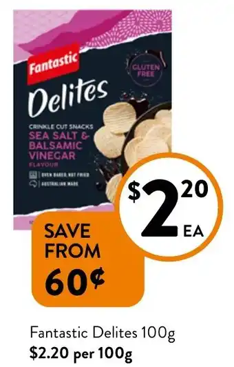 Foodworks Delites offer