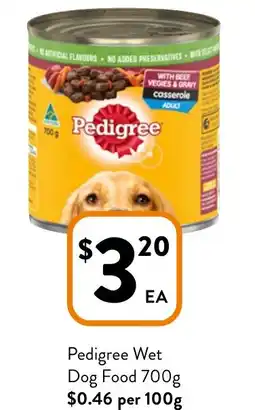 Foodworks Wet dog food offer