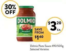 Foodworks Pasta Sauce offer