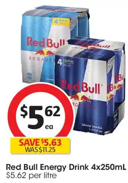 Coles Red Bull Energy Drink offer