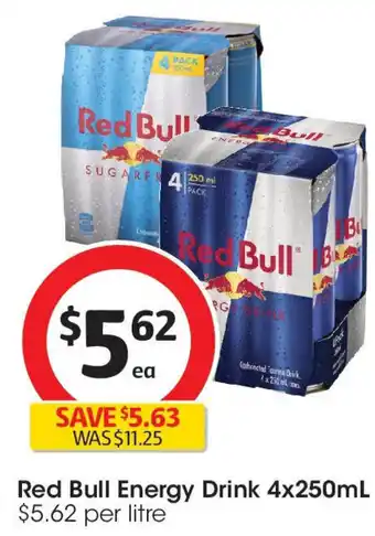 Coles Red Bull Energy Drink offer