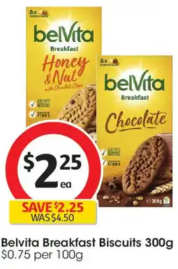 Coles Belvita Breakfast Biscuits offer