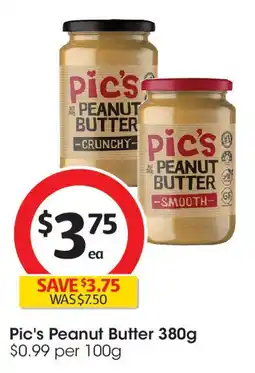 Coles Pic's Peanut Butter offer