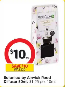 Coles Botanica by Airwick Reed Diffuser offer