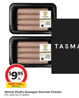 Coles Nichols Poultry Sausages Gourmet Chicken offer