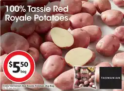 Coles Coles Tasmanian Red Royale Potatoes offer