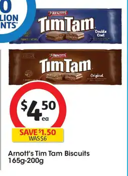 Coles Arnott's Tim Tam Biscuits offer