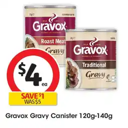 Coles Gravox Gravy Canister offer