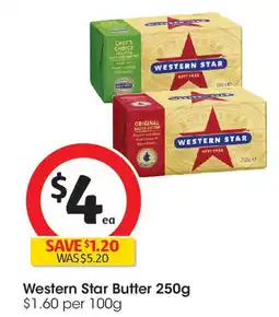 Coles Western Star Butter offer