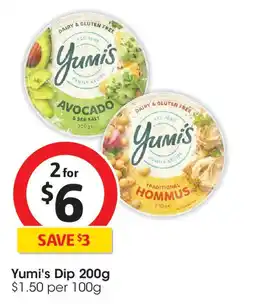 Coles Yumi's Dip offer