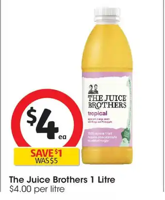 Coles The Juice Brothers offer