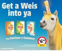 Coles Weis Ice Cream Bars offer