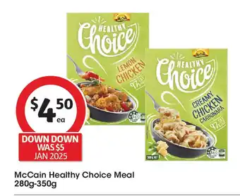 Coles McCain Healthy Choice Meal offer