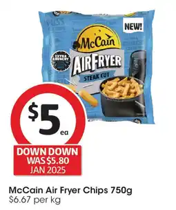 Coles McCain Air Fryer Chips offer