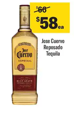Coles Jose Cuervo Reposado Tequila offer