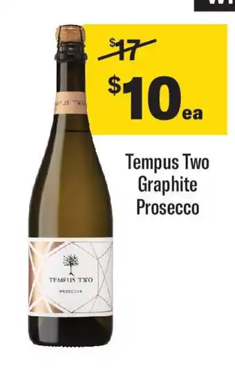 Coles Tempus Two Graphite Prosecco offer