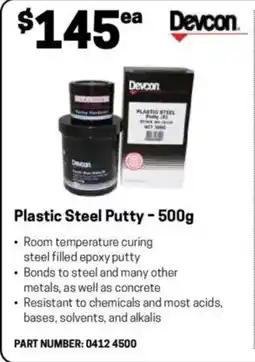 Blackwoods Plastic Steel Putty offer