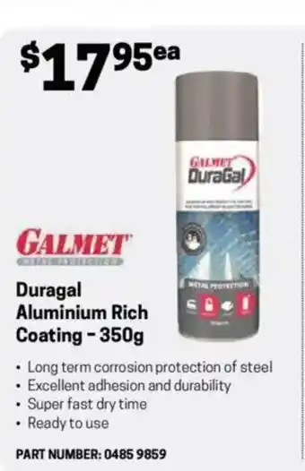 Blackwoods Duragal Aluminium Rich Coating offer